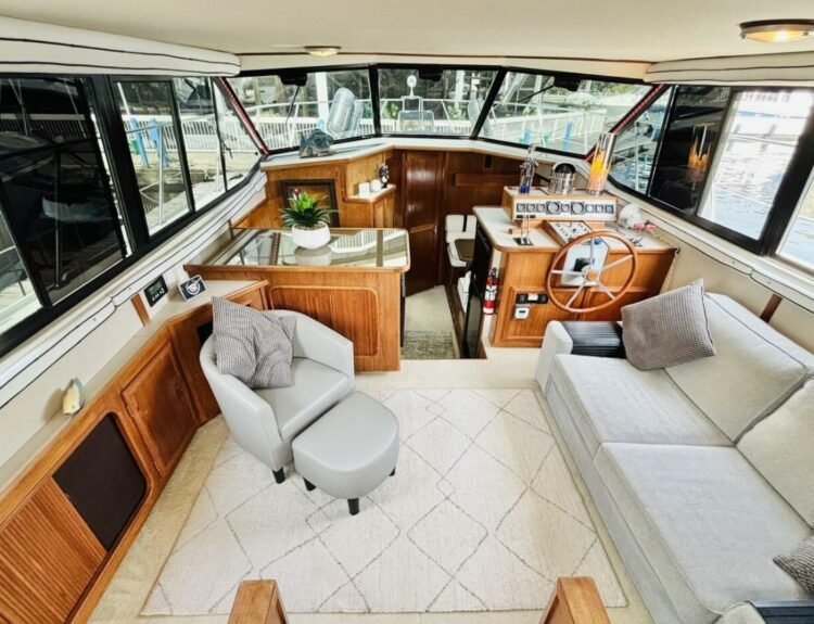 Boat Cabin Interior Upholstery