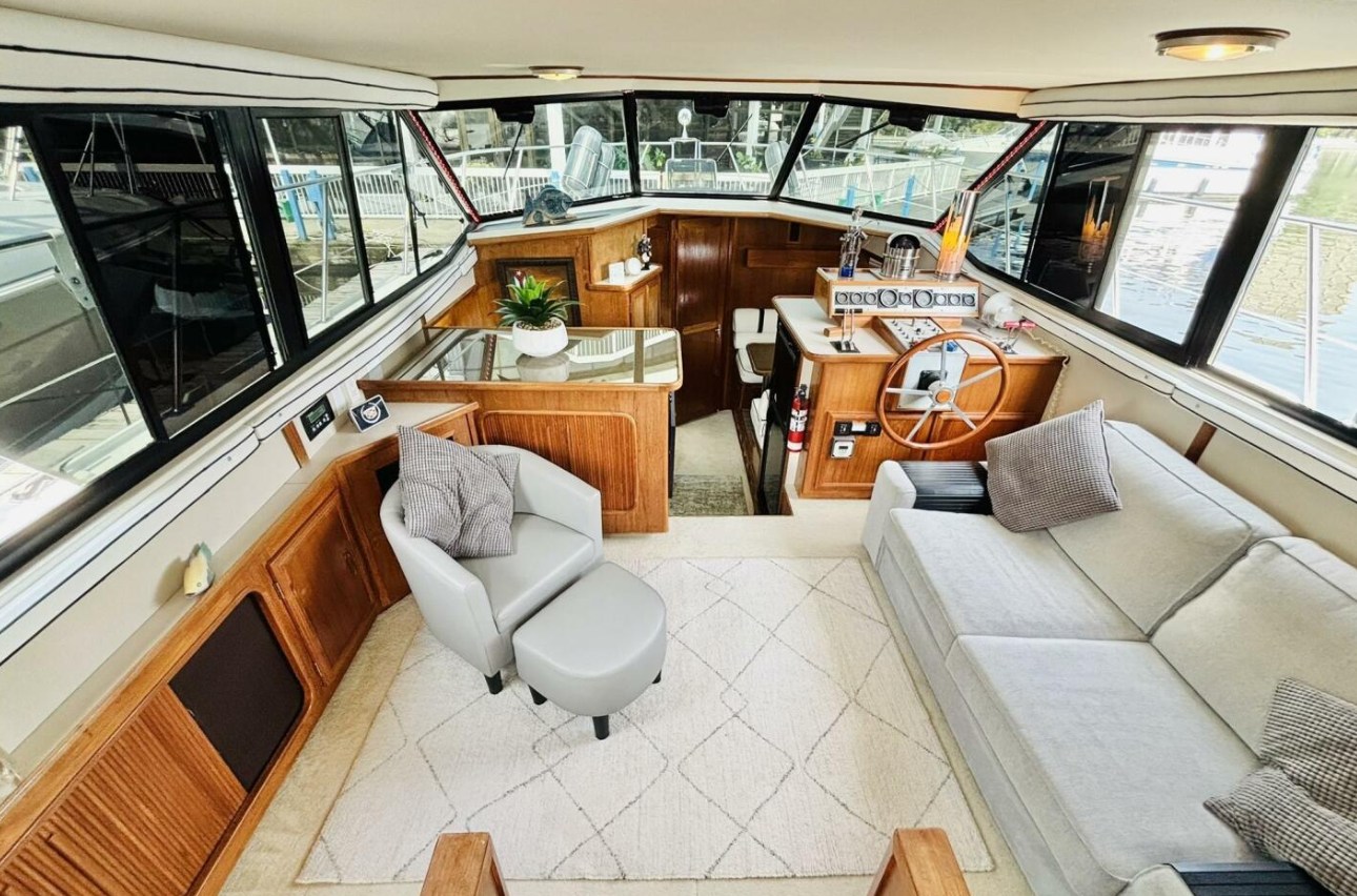 Boat Cabin Interior Upholstery