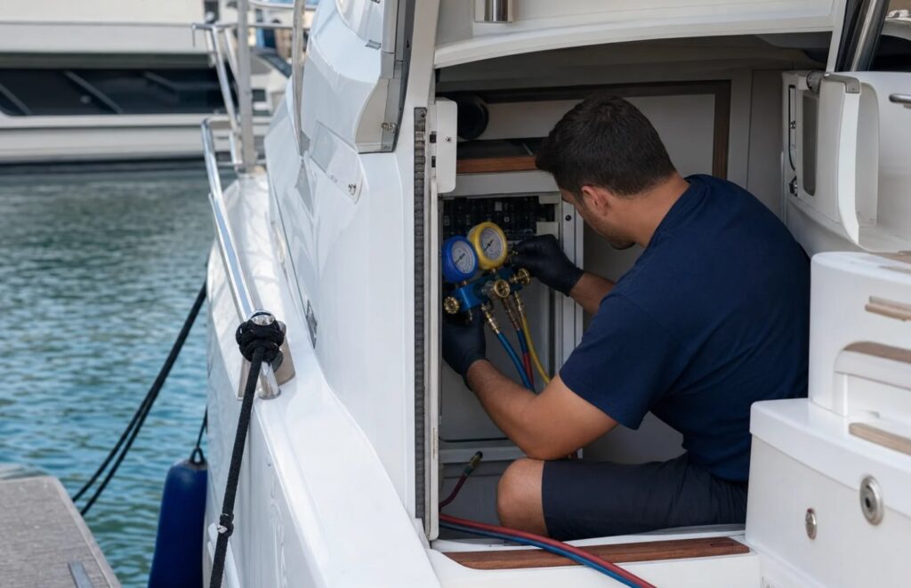 boat AC repair